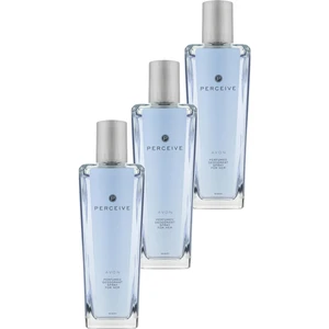 Perceive Parfümlü Deodorant Vücut Spreyi Üçlü Set 75 ml