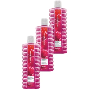 Raspberry Delight Frambuaz ve Frenk Üzümü Kokulu Banyo Köpüğü 500 Ml. Üçlü Set