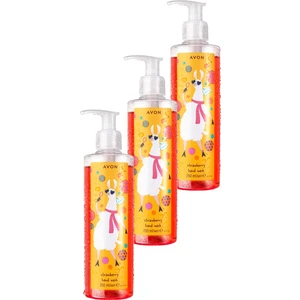 Lama Dude Naturals Çilek Kokulu Çocuk Sıvı El Sabunu 250 Ml. Üçlü Set