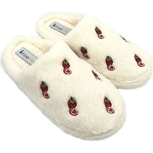 Karla Nakışlı Kadın Ev Terliği