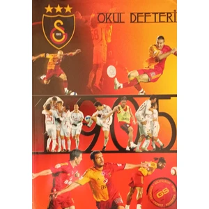 Galatasaray 1905 A4 70 gr 120 Yaprak Çizgili Metod Okul Defteri / (SON 1 ADET, Nostalji ürün)