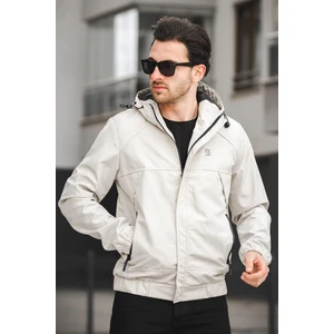 Bailey Suya Dayanaklı Slim Fit Erkek Kapüşonlu Mevsimlik Mont Yağmurluk