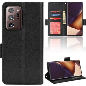 Mellow Shop Samsung Galaxy Not 20 Için Kılıf Ultra Manyetik Pu Deri Kart Yuvaları Yan (Yurt Dışından)