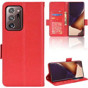 Mellow Shop Samsung Galaxy Not 20 Için Kılıf Ultra Manyetik Pu Deri Kart Yuvaları Yan (Yurt Dışından)
