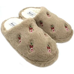 Karla Nakışlı Kadın Ev Terliği