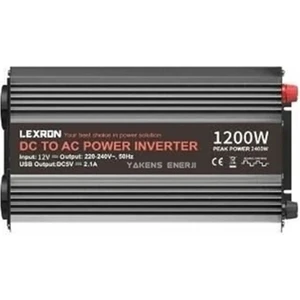 1200 Watt 12V Modifiyesinüs Inverter Lexron