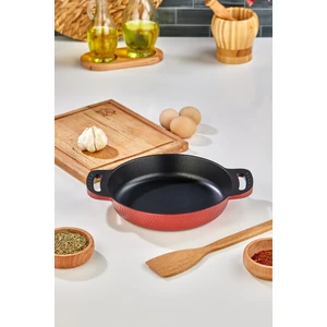 Lüks Kristal Serisi 18 cm Döküm Granit Sahan / Tava