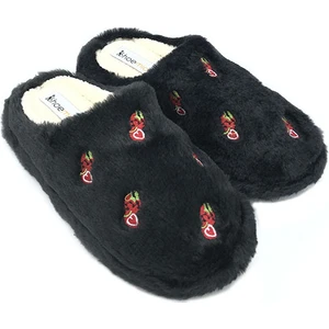 Karla Nakışlı Kadın Ev Terliği