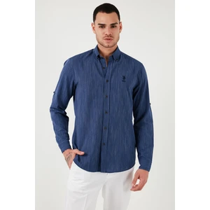 U.S. Polo Assn. Pamuk Düğmeli Yaka Regular Fit Erkek Gömlek G081SZ0041838239