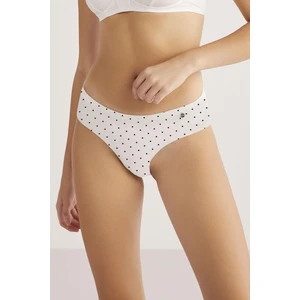 Polka Puantiyeli Brazilian Kadın Külot