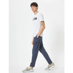 Spor Eşofman Altı Slim Fit Beli Lastikli Cep Detaylı