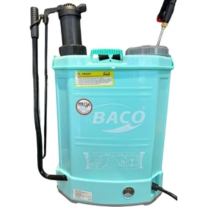 Akülü ve Kollu Ilaçlama Makinesi Büyük Pompalı 16 Litre 8 Metre Ilaç Mesafeli