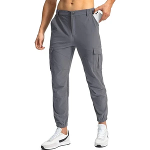 Ghassy Co. Erkek Doğa Yürüyüşü Golf Ultra Hafif Çok Amaçlı Cepli Kargo Pantolon