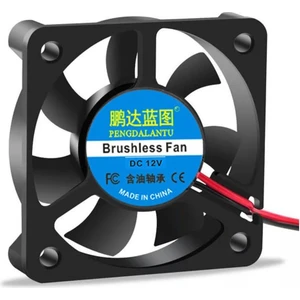 Dc 12V Fan 50X50MM Soğutucu Kuluçka Ekran Kartı Cooler Pervane