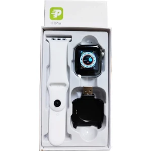 Çocuklar Için Türkçe Fitpro Bluetoothlu Akıllı Saat 1.44 Inc Renkli Ekranlı Silikon Kordonlu Şarjlı