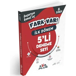KVA Yayınları 8. Sınıf İlk Dönem 5'li Deneme Seti