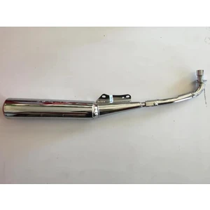 Cup Wiwi E4 Sesli Egzoz (Cırcır) Motor Aksesuarı Parlak Metal Malzeme ile Uyumlu