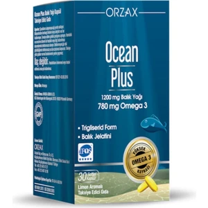 Ocean Plus 1200 Mg 30 Kapsül Balık Yağı