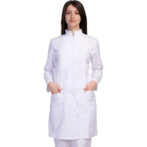 Bayan Dr. Önlük Hakim Yaka Çıtçıtlı