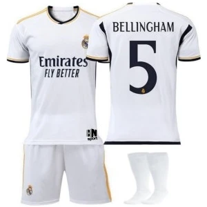 Real Madrid Çocuk Bellingham Forması Şortu ve Çorapları 3lü Set