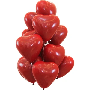 Elif Mağazacılık Parti Paketi Kalpli Balon 50 Adet
