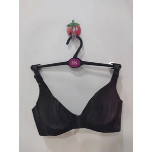 Lazer Kesim Balensiz Tam Destekli Siyah Sütyen 675