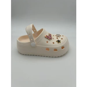 Çocuk Yüksek Taban Süslü Terlik