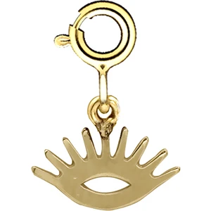 Ariş Pırlanta Göz Sembolü Charm Altın Kolye Ucu