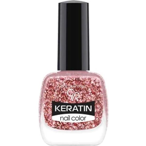 Golden Rose Keratin Glitter Oje 408