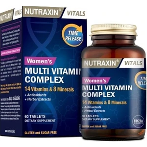 Women's Multi Vitamin ve Mineraller Içeren Complex Takviye Gıda 60 Tablet
