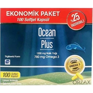 Plus  100 Softjel Kapsül 1200 Mg