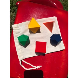 Root Made Platonik Cisimler Doğayı Anlatan Cisimler Motor Beceri Eğitici Set Platonic Solids