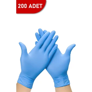 Plastik Tek Kullanımlık Esnek Dayanıklı Mutfak Bahçe Hobi Temizlik Iş Eldiveni Small 200 Adet