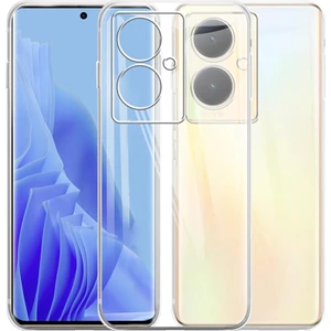Vivo V29 Lite Kılıf Kamera Korumalı Silikon Şeffaf Kapak