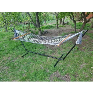 A&N DEKOR Salıncak Hamak Ayağı / Yuvarlak Profil / 2 Kişilik / 200 Kg Kapasite / 275x90x107(h)