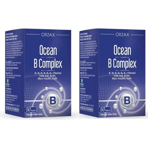 B Complex Vitamin B Kompleks Içeren Kapsül 2'li Paket