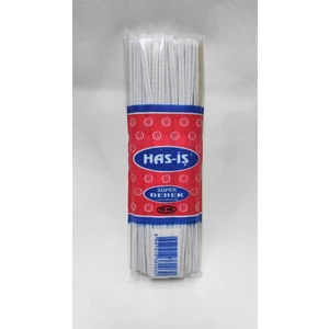 Atmaca Tuhafiye Has-Iş Beyaz Bebe Lastiği Yumuşak Lastik 10 Metre Bel Paça Don Lastiği