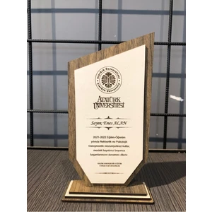Kişiye Özel Ahşap Plaket