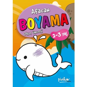 Afacan Boyama Okul Öncesi 2 - 3 Yaş - Buçe Dayı