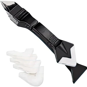 Ali The Stereo 3'ü 1 Arada Fayans Derz Dolgu Kazıyıcı Sıyırıcı Silikon Sökücü ve Uygulayıcı Aparatı Alithestereo