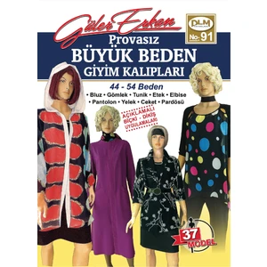 Güler Erkan No:91 Provasız Büyük Beden Giyim Kalıpları