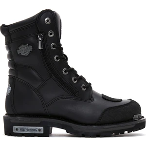 Harley Davidson Erkek Siyah Riddick Deri Postal Bot 025M100552