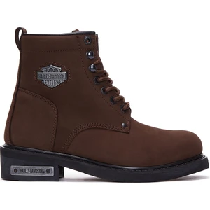 Harley Davidson Erkek Kahverengi Nubuk Gibson Deri Bot 025M100109