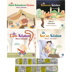 İlk Güzel Kelimelerim Kitabım – İlk Ramazan Kitabım – İlk Cami Kitabım - İlk Kur’an Kitabım 4 Kitap - Merve Gülcemal – Matematik Ayraç