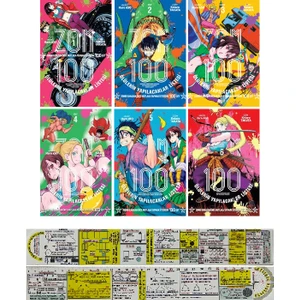Zom 100 1. - 2. - 3. - 4. - 5. - 6. Ciltler Manga Seti - Haro Aso + Matematik Öğreten Ayraç