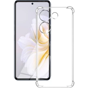 Case World Caseworld Tecno Camon 20 Pro Kapak Kamera Korumalı Airbag Antishock Köşe Korumalı Şeffaf Silikon Kılıf