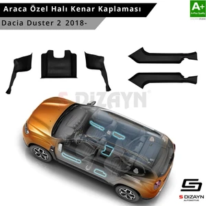 Drs Tuning Cia Duster 2 Halı Kenar Kaplama Seti 2018 Üzeri A+ Kalite