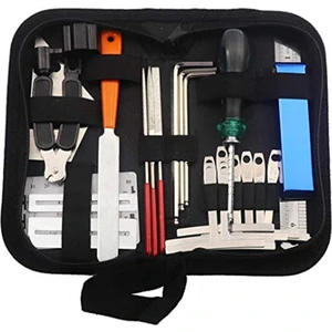 Gitar Araç Seti Bakım Aracı Dize Organizatör Dize Eylem Cetvel Ölçer Ölçme Aracı Altıgen Anahtar Seti Dosyası (Yurt Dışından)