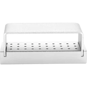 Gümüş 30 Delik Alüminyum Dezenfeksiyon Kutusu Kasa Diş Frez Burs Blok Tutucu Otoklavlanabilir Diş Dezenfeksiyon Kutusu Diş Hekimi Enstrüman (Yurt Dışından)