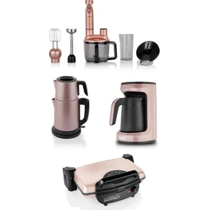 Elektro Mega Set 4 Lü RoseGold